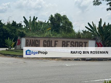Tanah Status Bangunan Bangi Golf Resort, Selangor, Bangi