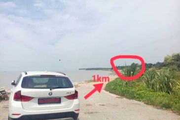 Selangor Kuala Langat Jugra CAREY ISLAND 500 acres Beachfront Land for SALE