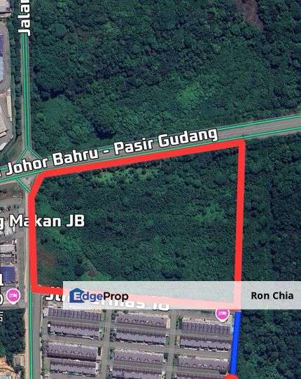 Permas Jaya 17 Acres Commercial Land For Sale , Johor, Johor Bahru