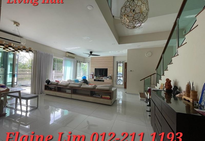 Selayang Idaman Hills Freehold Gated & Guarded Semi-D Surrounded By Greens Convenient for Groceries, Schools, eassy access
