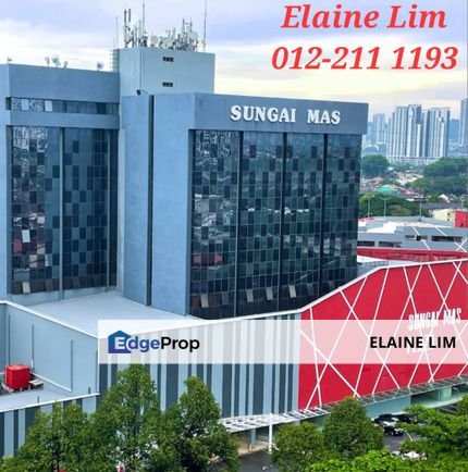 Jalan Ipoh Plaza Sungai Mas Office above Shopping Mall from 1000 sq.ft TO LET. 600 Parking Space, 24 Hours Security, Easy connect to KL., Kuala Lumpur, Jalan Ipoh