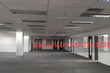 Jalan Ipoh Plaza Sungai Mas Office Rent. Above Shopping Mall from 1000 sq.ft TO LET. 600 Parking Space, 24 Hours Security, Easy connect to KL.