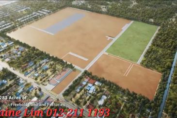 JENJAROM工业地出售Freehold Corner Lot Industrial Land FOR SALE Near Fo Guang Shan Dong Zen Temple 200 meter from main Klang Banting Road.