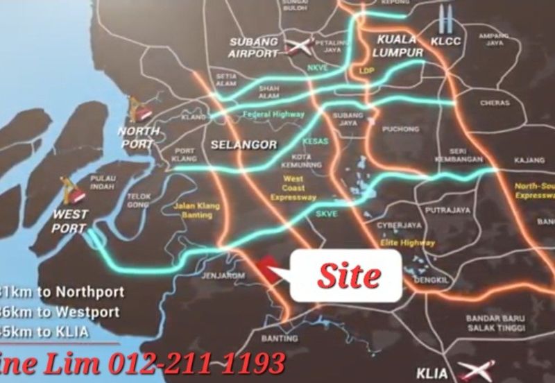 JENJAROM工业地出售Freehold Corner Lot Industrial Land FOR SALE Near Fo Guang Shan Dong Zen Temple 200 meter from main Klang Banting Road.