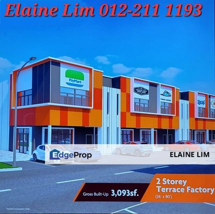 Puncak Alam排厂出售Alam Perdana Central Hub, Terrace Factory FOR SALE. Main Road Frontage Industrial Park. Spacious, Strategic & Valuable !, Selangor, Bandar Puncak Alam