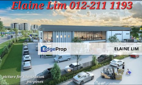 Puncak Alam, Alam Perdana Central Hub, Detached Factory FOR SALE. Main Road Frontage Industrial Park. Spacious, Strategic & Valuable !, Selangor, Bandar Puncak Alam