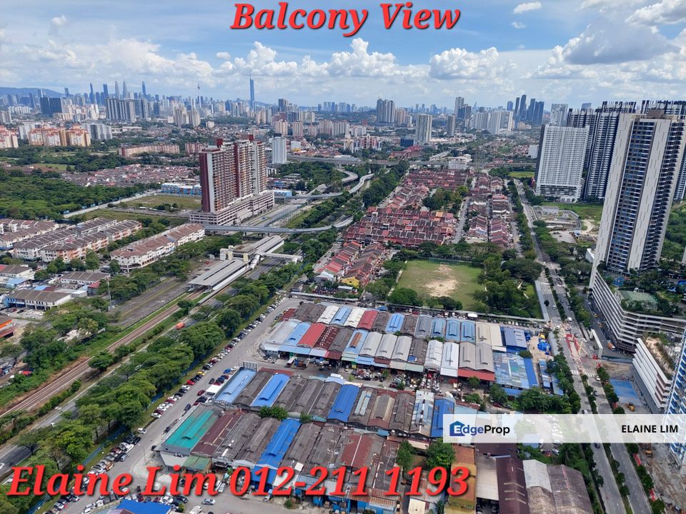 Taman Wahyu Ecosky Residence Condo To Let. Link Bridge to Commercial, walking distance to KTM Station. , Kuala Lumpur, Jalan Ipoh