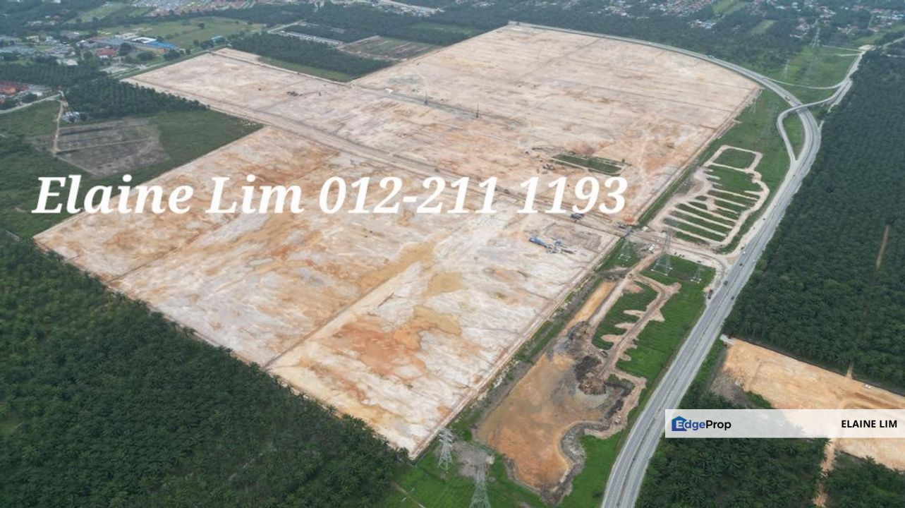 Bukit Changgang Banting工业地皮出售@ Kuala Langat. Freehold Industrial Land For Sale. Guarded Community, CLQ available, via 7 Major Highways, Selangor, Kuala Langat