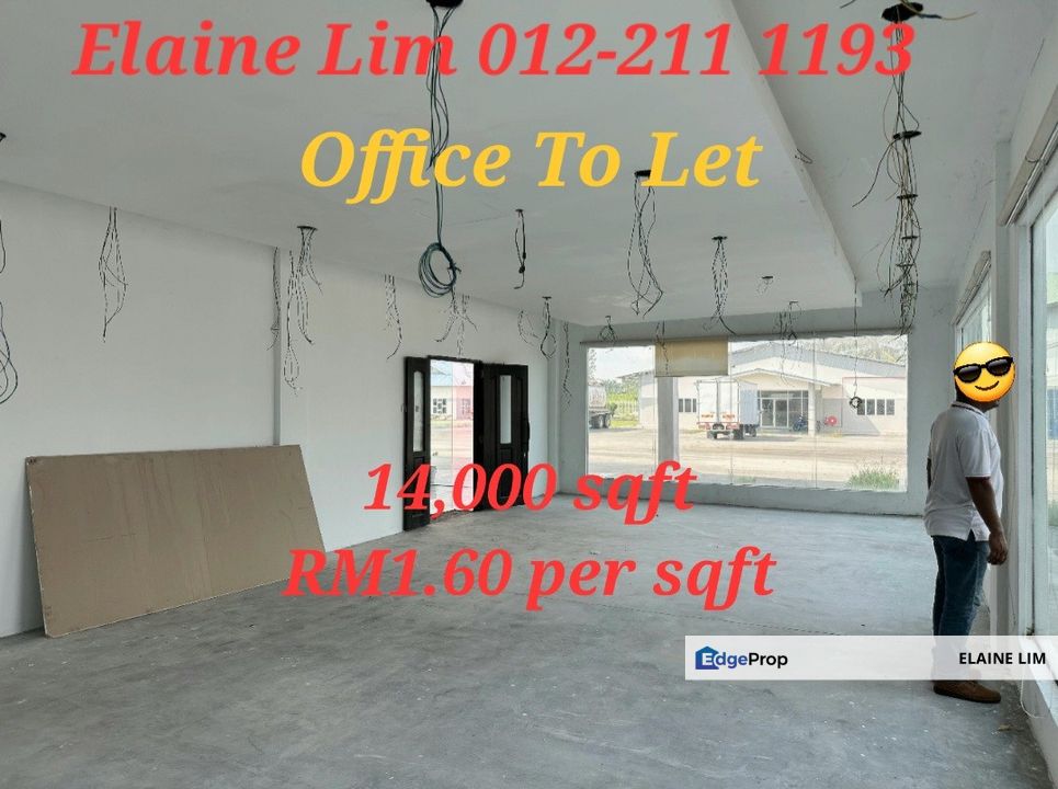 Telok Panglima Garang Office FOR RENT, Ready To Move In - Standalone Office at Industrial Area, Excellent Connectivity via SKVE & KESAS, Selangor, Kuala Langat