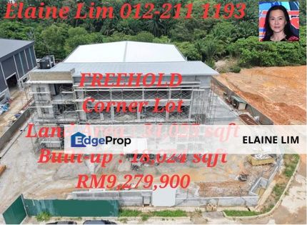 Rawang Tasik Puteri Freehold Detached Factory For Sale in Taman Industri Puteri Permai. Close Proximity to Plaza Toll LATAR, Guthrie & NKVE Expressway, Selangor, Rawang