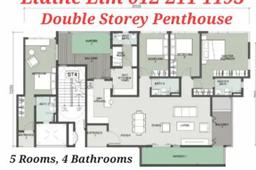 Kuala Lumpur Jalan Kuching Double Storey Penthous FREEHOLD Condo Excellent KL Accessibility, Spacious Layout, Low Density, 5 Tier Security.