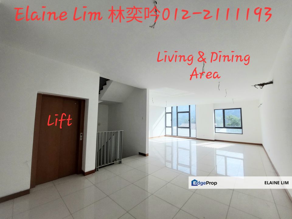 🏡 Luxury Freehold Landed Villa with Private Lift @ Taman Kelab Ukay | 6,000 sqft | 5R5B | 24x90, 10 minutes to KLCC, Selangor, Ulu Kelang