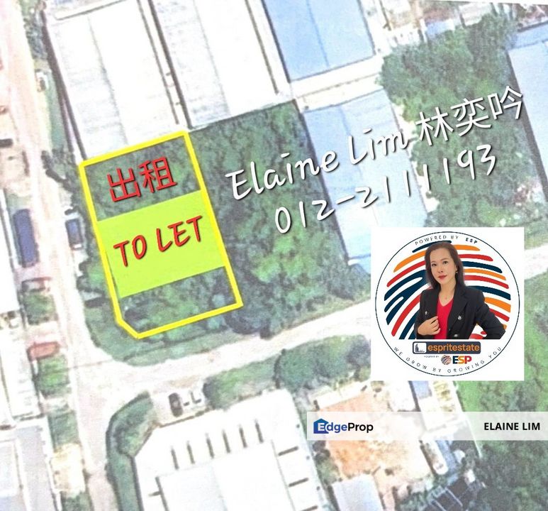 🏭 Industrial Land To Let @ Taman Garing Utama, Rawang | 14,000 sqft | Near Highways | RM7,000, Selangor, Rawang