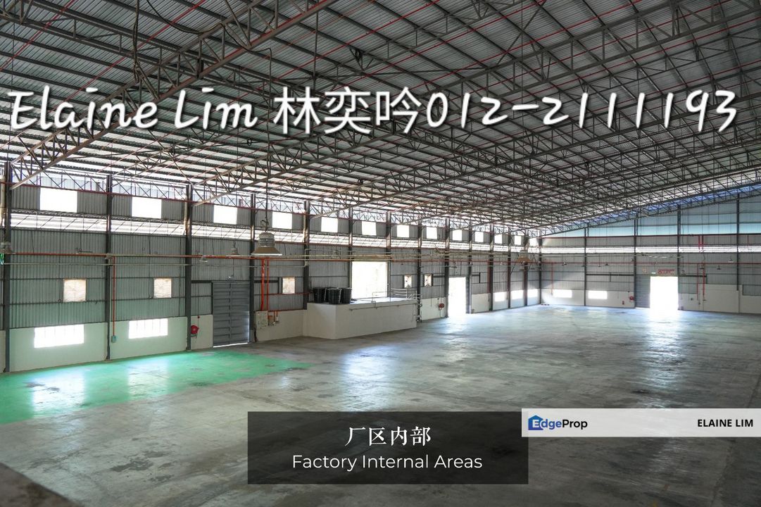 🏭Klang Jalan Kapar | Large-Scale Detached Factory | 4.3 Acres Land | 129,000 sqft Built-Up | RM58M, Selangor, Klang
