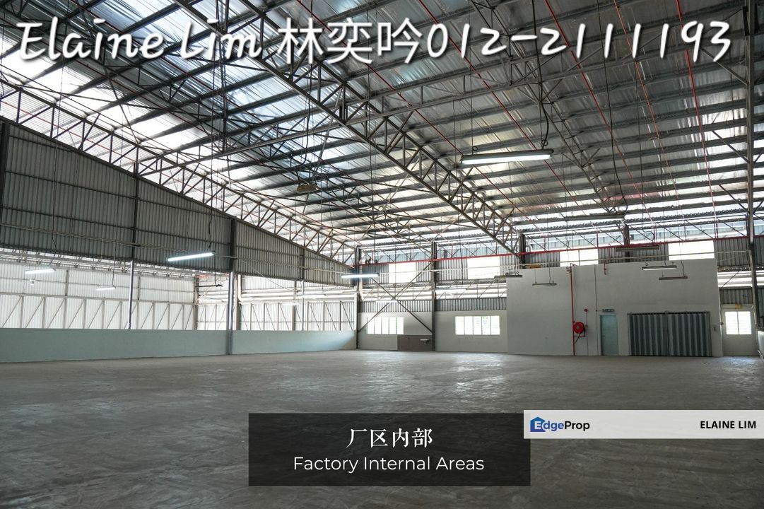 🏭Klang Jalan Kapar | Large-Scale Detached Factory | 4.3 Acres Land | 129,000 sqft Built-Up | RM58M, Selangor, Klang