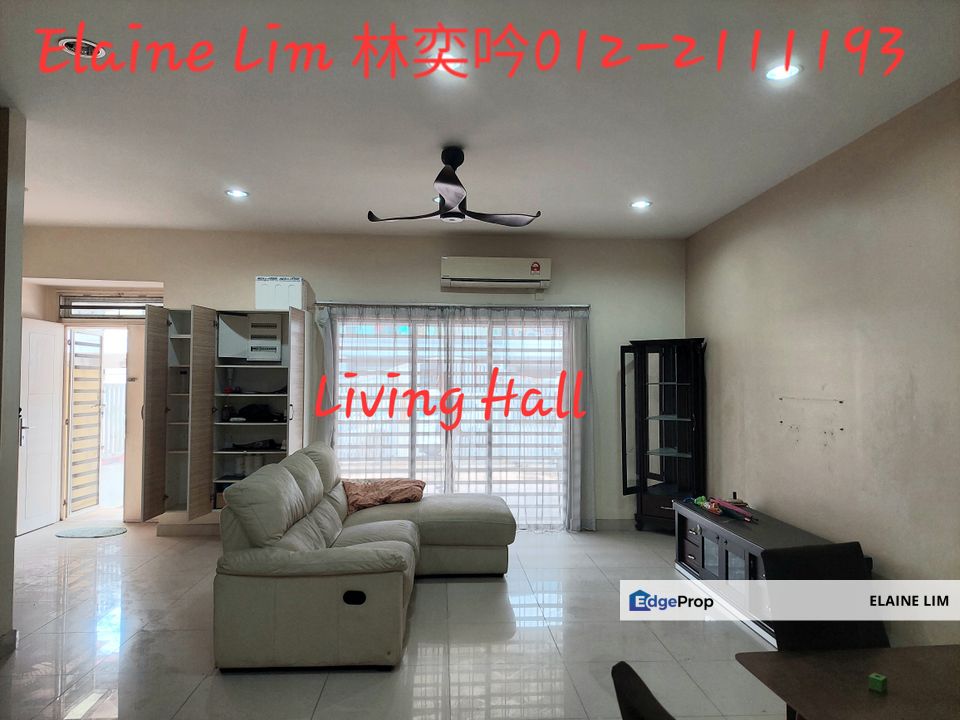 Spacious 2-Storey Link House @ Sutera Damansara, Damansara Damai~Easy access to NKVE, LDP, DUKE ~4 Rooms 4 Bathrooms, approx 2,300 sqft, Renovated., Selangor, Damansara Damai