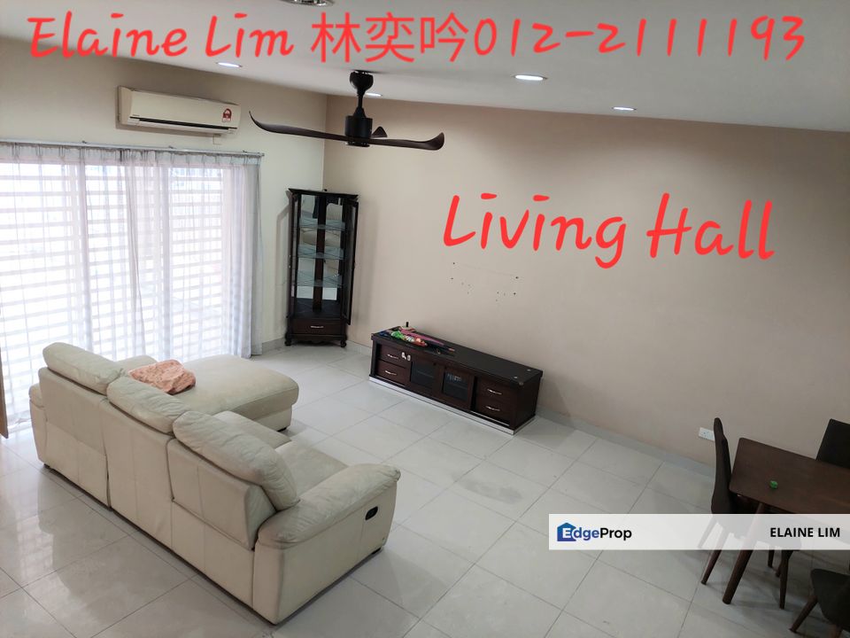 Spacious 2-Storey Link House @ Sutera Damansara, Damansara Damai~Easy access to NKVE, LDP, DUKE ~4 Rooms 4 Bathrooms, approx 2,300 sqft, Renovated., Selangor, Damansara Damai