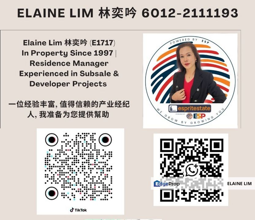 Elmina Freehold Spacious Superlink Home | 3,339 sqft | 5R4B | Perfect Family Home | Opposite Chinese Primary & Secondary School |Clubhouse Living, Selangor, Shah Alam