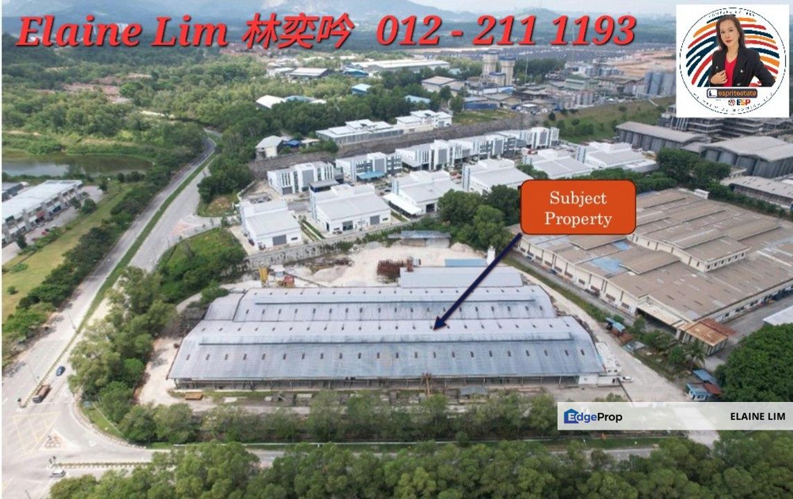 Rawang @ Kawasan Perindustrian Kundang | Freehold | Big Built-up | Detached Factory | For Sale RM27 mil | Easy access to LATAR, PLUS & NKVE, Selangor, Rawang