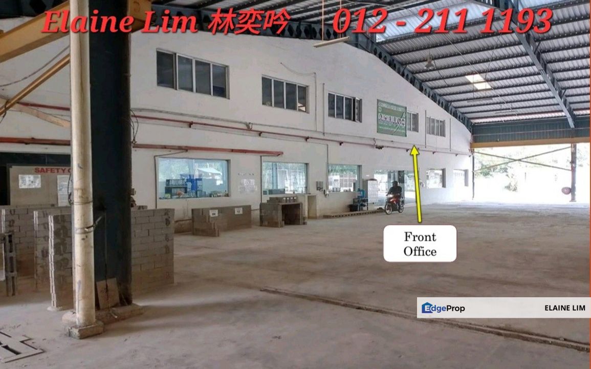 Rawang @ Kawasan Perindustrian Kundang | Freehold | Big Built-up | Detached Factory | For Sale RM27 mil | Easy access to LATAR, PLUS & NKVE, Selangor, Rawang