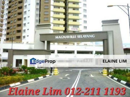 Selayang Magna Ville Condo, Opposite Selayang Hospital, Matured Township with Shops, Schools, Mall, Easy access to Jln Kuching, NKVE, DUKE., Selangor, Selayang