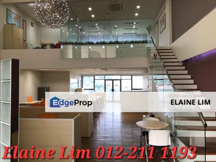 Bandar Sri Damansara @ Ativo Plaza Duplex Office, Above Retails, Shops, Restaurants, Bank. Near MRT., Selangor, Petaling Jaya