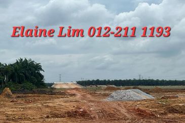 Kundang New Industrial Park. Detached Industrial Land For Sale  from 1 to 1.5 Acres. 5 minutes to LATAR, NKVE.