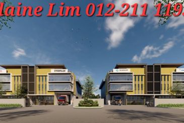 Kundang半独立厂房出售 3 Sty Semi-D Factory For Sale. Prime Location, 5 minutes to LATAR, NKVE, excellent connectivity to key regions in the Klang Valley