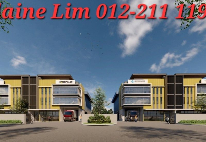Kundang半独立厂房出售 3 Sty Semi-D Factory For Sale. Prime Location, 5 minutes to LATAR, NKVE, excellent connectivity to key regions in the Klang Valley