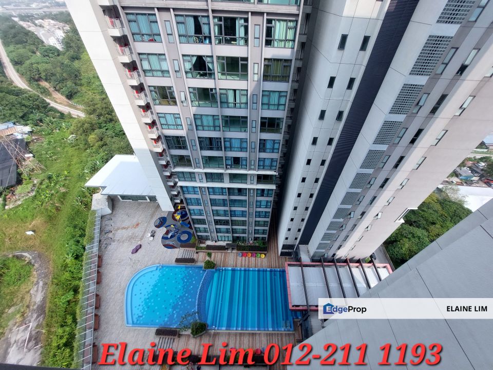 Kepong @ AMANJA Semi-D Suite Condo For Sale. With Big Balcony, Freehold. Partially Furnished, Low density. Your Gateway to Comfort and Convenience., Selangor, Kepong