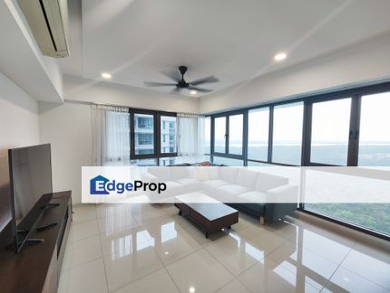 Seaview high floor service apartment at iskandar residence medini with fully furniture, Johor, Nusajaya