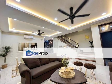 Double storey renovated and guarded unit in rini home 7 mutiara rini skudai, Johor, Skudai