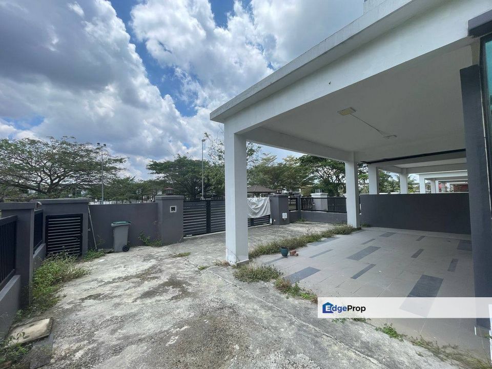 Freehold double storey semi d garden view landed at taman pulai hijauan skudai, Johor, Kangkar Pulai