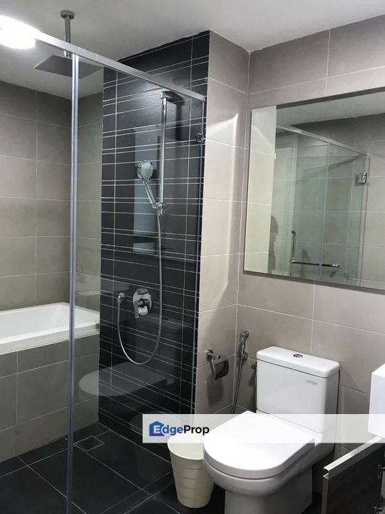 Freehold 2 room teega residence service apartment at puteri harbour with seaview and partial furniture, Johor, Kota Iskandar