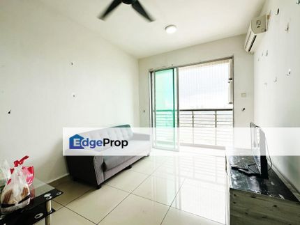 Full loan 3 room service apartment renovated at larkin height johor bahru, Johor, Johor Bahru