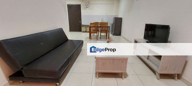 Full loan 2 room service apartment at the garden residence mutiara mas skudai, Johor, Skudai