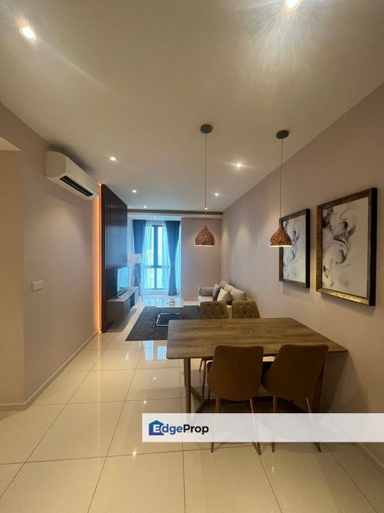 Fully furniture with id design at elysia medini service apartment iskandar puteri, Johor, Nusajaya