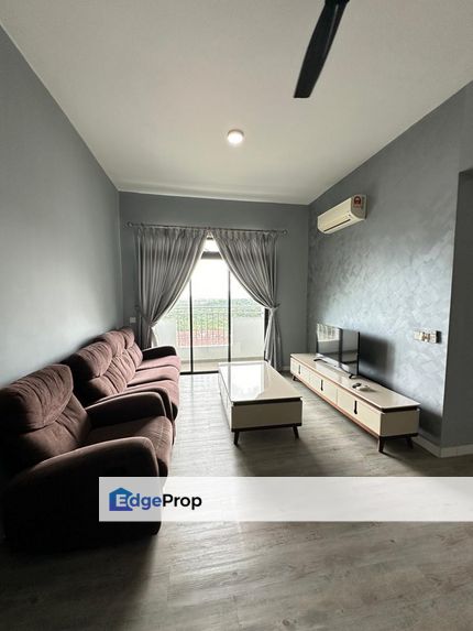 Freehold 2 room service apartment at sky view bukit indah iskandar puteri, Johor, Bukit Indah
