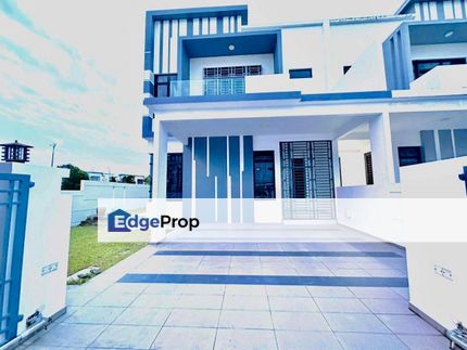 Freehold double storey cluster house guarded at taman bukit indah iskandar puteri, Johor, Johor Bahru