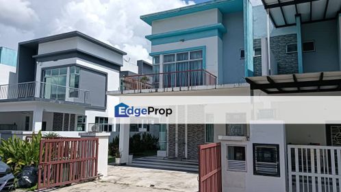 Freehold double storey landed house renovated and guarded at taman pulai hijauan skudai, Johor, Kangkar Pulai