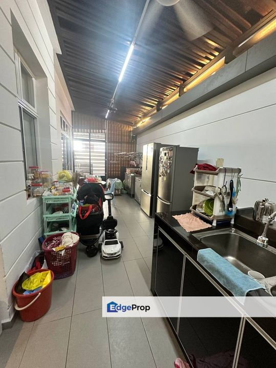 Freehold unblock view double storey semi d guarded at taman impian heights skudai, Johor, Skudai