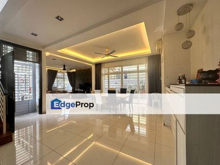 Freehold unblock view double storey semi d guarded at taman impian heights skudai, Johor, Skudai