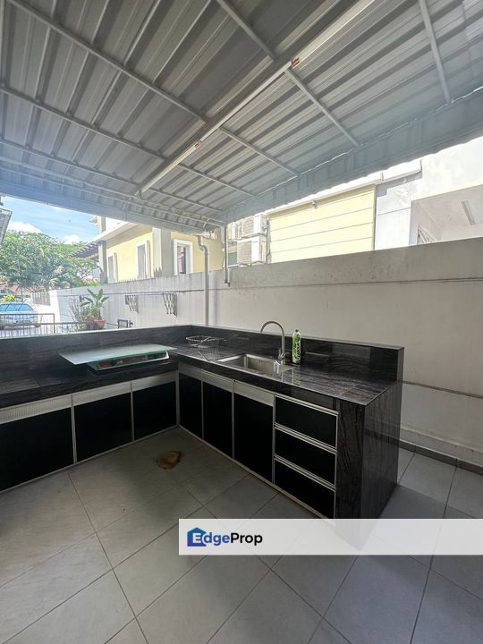 Freehold unblock view double storey semi d guarded at taman impian heights skudai, Johor, Skudai