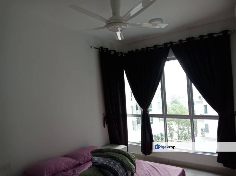 Full loan 1 room service apartment at the aliff residence tampoi skudai with fully furniture, Johor, Johor Bahru