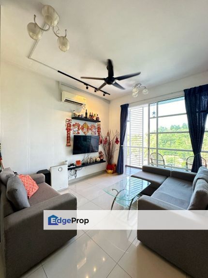 Freehold full loan 3 room service apartment renovated at horizon residence bukit indah , Johor, Bukit Indah