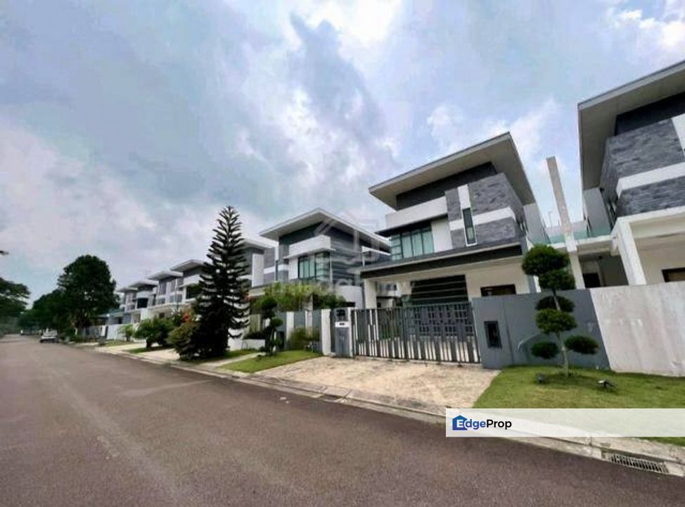 Freehold double storey semi d guarded at setia eco garden gelang patah, Johor, Gelang Patah