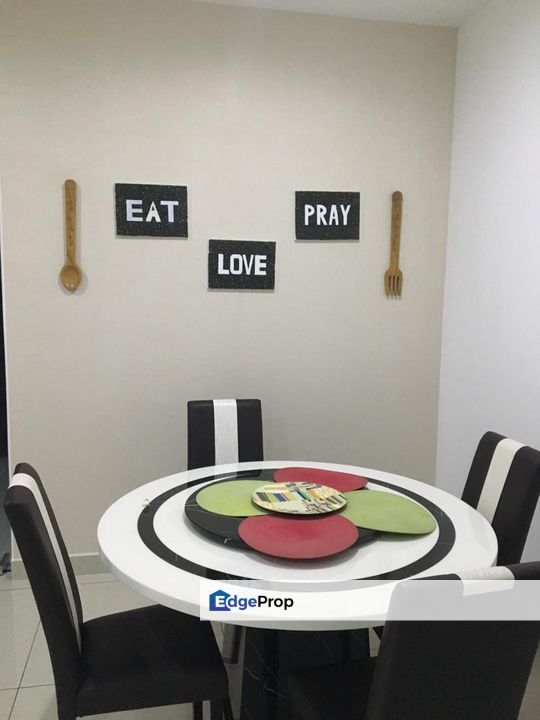 Freehold double storey cluster house unblock view renovated and guarded at bestari height skudai, Johor, Johor Bahru