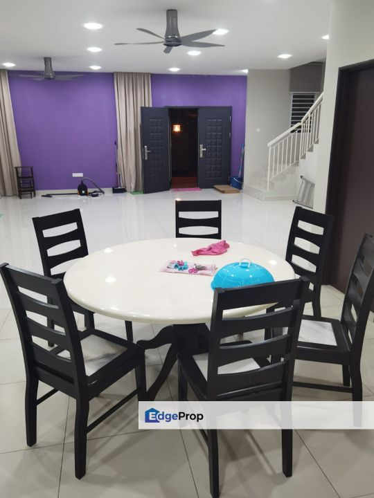 Fully furniture double storey semi d guarded at taman pulai hijauan kangkar pulai skudai, Johor, Kangkar Pulai