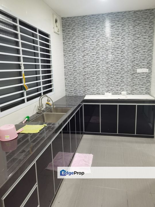 Fully furniture double storey semi d guarded at taman pulai hijauan kangkar pulai skudai, Johor, Kangkar Pulai