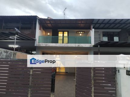 Freehold double storey landed house renovated and guarded at setia eco garden gelang patah, Johor, Gelang Patah